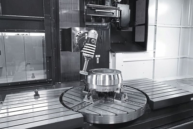 Die Multitasking-Lösungen von Soraluce ermöglichen verschiedene Bearbeitungsprozesse auf einer einzigen Maschine, was hohe Präzision, kurze Rüstzeiten und Kosteneinsparungen garantiert. Hier läuftgerade eine Schleifbearbeitung.(Bild:  Bimatec Soraluce)