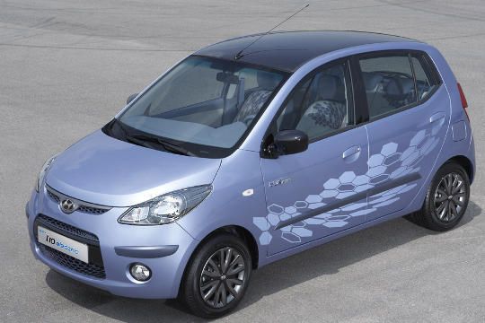 Hyundai will seine Elektroauto-Karriere in Deutschland 2012 mit einem elektrisch angetriebenen i10 starten. (Archiv: Vogel Business Media)