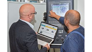An Smartblick können CNC-Maschinen aller Hersteller, Baujahre und Steuerungen angeschlossen werden. (Perschmann)