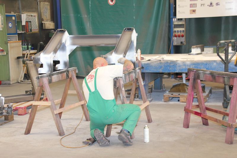 Im zerstörungsfreien Prüfbereich wird die Qualität geprüft. (Bild: Sonnenberg)