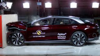 Der Lucid Air überzeugte im Euro-NCAP-Test. (Bild: Euro NCAP)