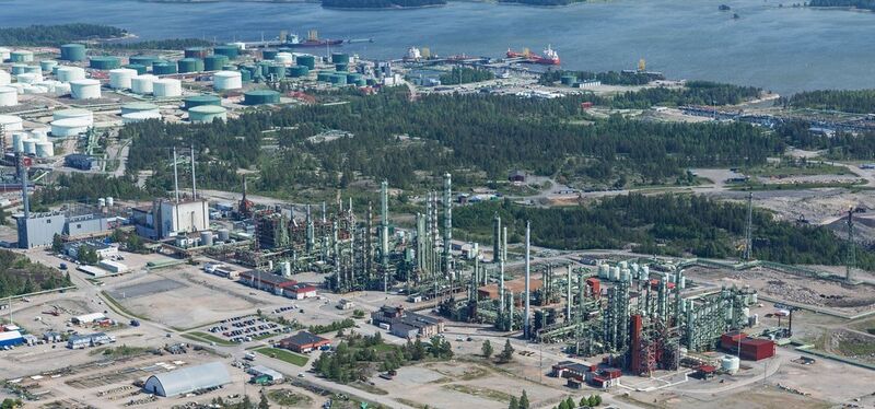 Borealis petrochemicals complex in Porvoo, Finland, where the company plasn to use Metso automation technology. (Picture: Borealis)