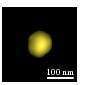 Bild eines Goldnanopartikels, das aus einem Röntgenbeugungsbild rekonstruiert wurde.  (Foto: Prof. Christian Schroer/TU Dresden)