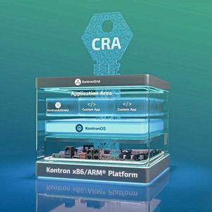 Kontron at SPS 2025: How the platform approach meets the CRA requirements.(Image: Kontron)