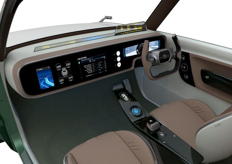Im Innenraum des Suzuki Waku SPO ist alles digital. (Suzuki)