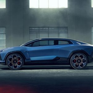 Die Lamborghini-Studie mit dem Namen „Lanzador“ dürfte bereits sehr seriennah sein.(Bild:  Lamborghini)