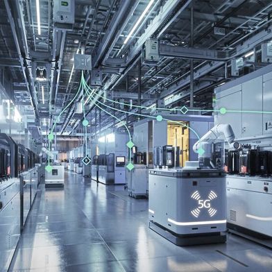Siemens und Palo Alto Networks bieten seit Kurzem eine geprüfte Lösung zur Cybersicherheit für industrielles 5G an – speziell für OT-Umgebungen entwickelt und in mehreren industriellen Einsatzszenarien getestet. (Bild: Siemens)