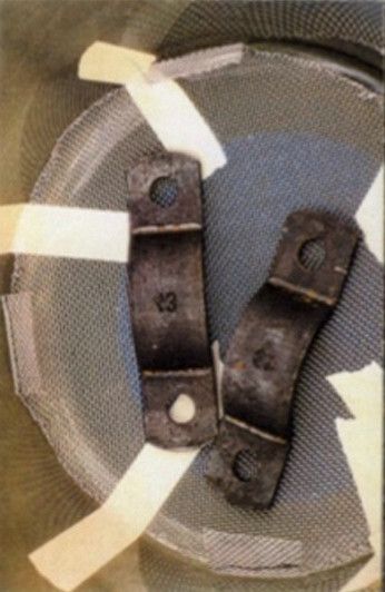 Bild 5: … wurden sie trockengeföhnt (im Bild nach zwanzig Minuten) … (Kunz)