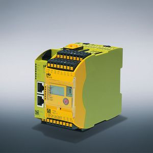 PNOZ-Multi ist als offenes System ausgelegt: Über ein Profibus-Modul kommuniziert das konfigurierbare Steuerungssystem bei Senzani mit der übergeordneten Betriebssteuerung.