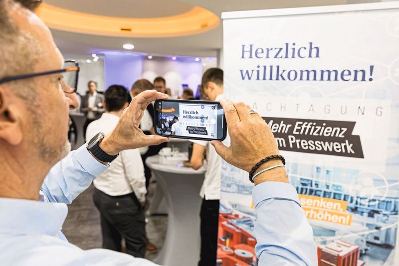 Impressionen der Fachtagung „Mehr Effizienz im Presswerk“ 2025 in Würzburg. (Bild: Stefan Bausewein)