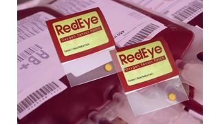 Die selbstklebenden Redeye-Patches von Ocean Optics bestimmen die Sauerstoffkonzentration in geschlossenen Verpackungen. (Archiv: Vogel Business Media)