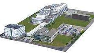 3D-Darstellung des Standorts Laupheim  (Bild: Rentschler Biotechnologie)