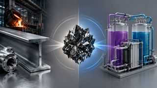 Zwischen Stahlmarkt und Energiewende: Vanadium (Symbolbild). (Bild: Dall-E / KI-generiert)