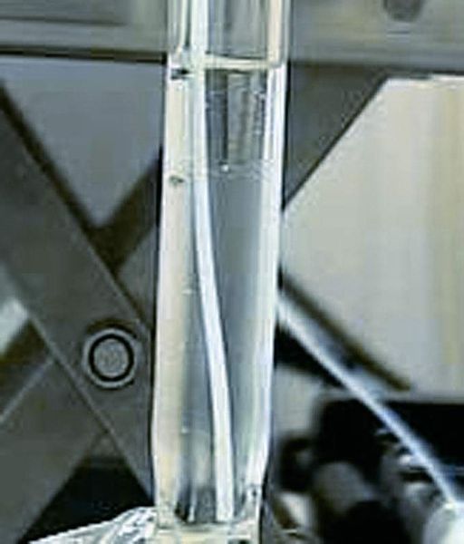 Abb. 6: EGDN/Säure nach vollständiger Phasentrennung  (Bild: Fraunhofer ICT)
