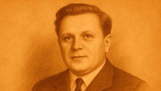 Rudolf Schulten, Entwickler des Kugelhaufenreaktors und Schlüsselfigur der deutschen Hochtemperaturreaktorforschung in den 1960er- und 1970er-Jahren. (Bild: Dall-E / KI-generiert)