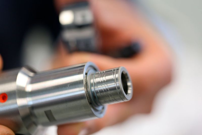 Genial: Modulares Reibsystem mit Innen und aussenspannden Hydrodehnspannfutter, das per additiver Fertigung hergestellt wurde. (Matthias Böhm)