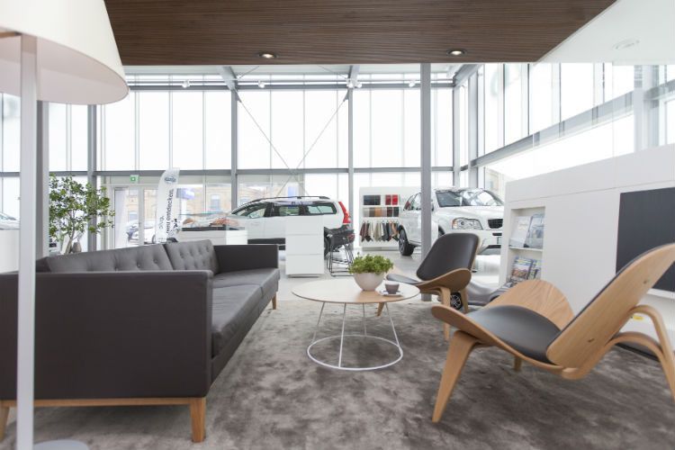 ... dass der Kunde Lust hat, länger im „Wohnzimmer“ zu verweilen. (Foto: Volvo)