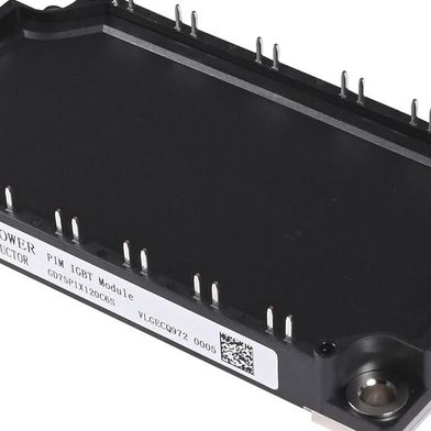 IGBT:  Das IGBT-Leistungsmodul zeichnet sich durch extrem niedrige Leitungsverluste und hohe Kurzschlussfestigkeit aus. Es ist für Anwendungen wie allgemeine Wechselrichter und USV-Anlagen konzipiert. (Bild: StarPower Europe AG)