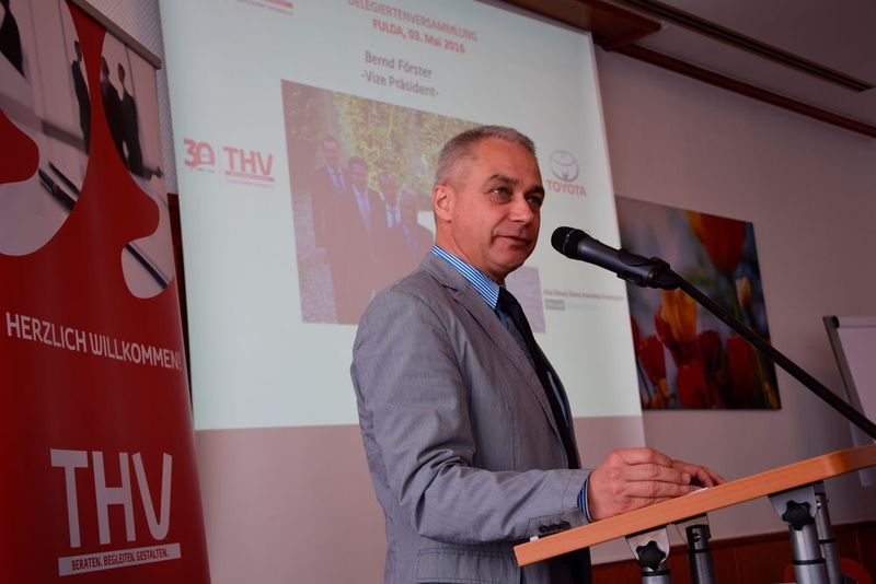 Bernd Förster bleibt THV-Vizepräsident. (Foto: THV)