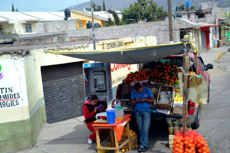 Das Leben findet in Mexiko auf der Straße stadt. (Mauritz)