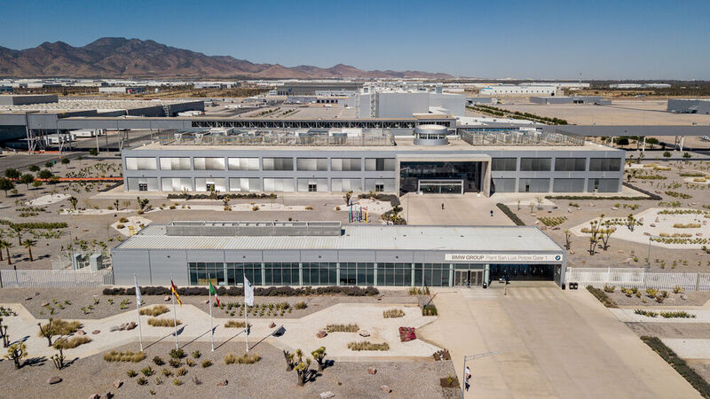 Im BMW-Werk San Luis Potosí in Mexiko investiert BMW 800 Millionen Euro.