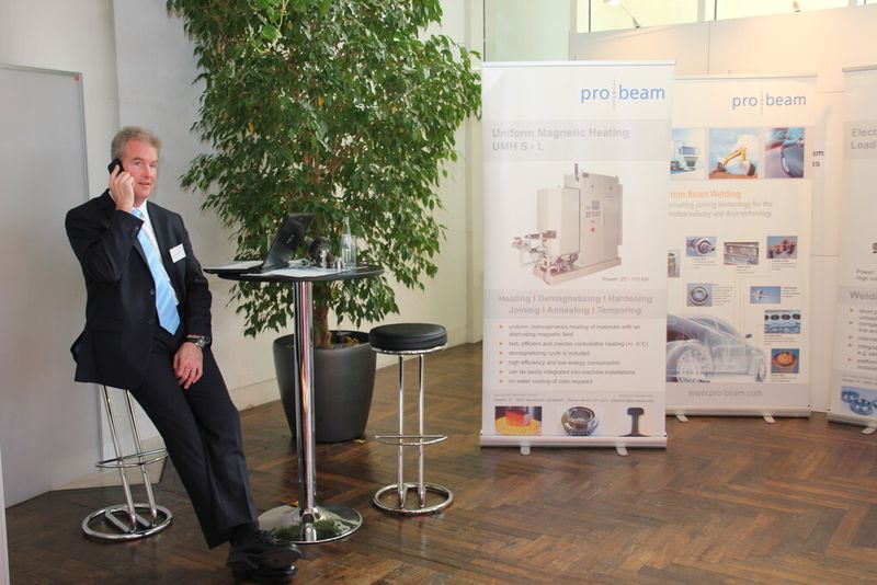 Auch der Fertiger Pro Beam war auf der Getpro vertreten. (Bild: Sonnenberg)