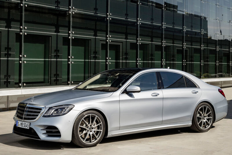 Auf der Auto Show in Shanghai hat Mercedes im April 2017 die überarbeitete Version der S-Klasse gezeigt. (Daimler)