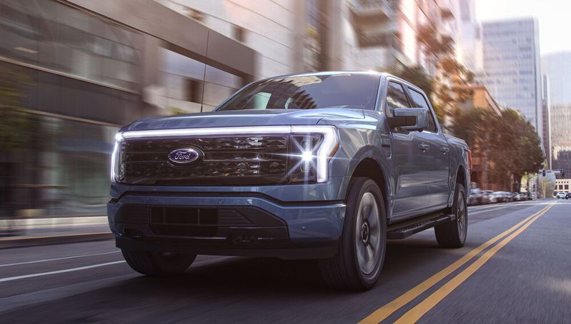 Ford F-150 Lightning: Das vollelektrische Derivat des Ford-Klassikers soll 2022 in Serie gehen.(Bild:  Ampnet/Ford)