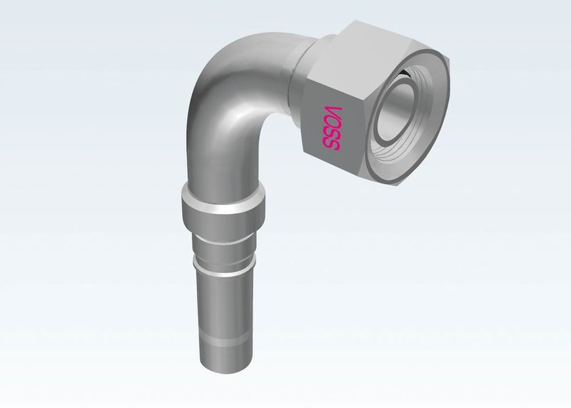 3D-Modelle von über 10.000 Artikeln inklusive aller Schlaucharmaturen und einen optimierten Service: Das bietet die Online-Datenbank von VOSS Fluid nach dem Relaunch (Voss Fluid)