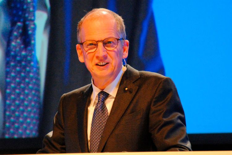 Rainer Reichhold, Präsident des  Handwerkstags Baden-Württemberg: „Das Handwerk glaubt an seine eigene Stärke – und an die Zukunft.“ (Baeuchle)