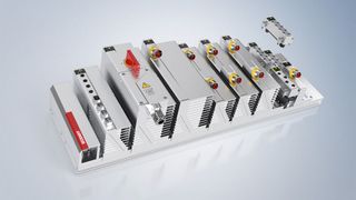 Ein Erfoglsfaktor 2022! Das MX-System für die schaltschranklose Automatisierung sieht Hans Beckhoff als eine der wesentlichen Produktneuheiten, die den Maschinenbau bereichern. (Bild: Beckhoff)