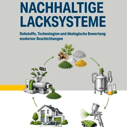 Das Buch verbindet ökologische Bewertungsmethoden wie Carbon Footprint und Life Cycle Analysis mit anwendungsnahem Fachwissen zu Rohstoffen, Herstellung und Applikation. Auch Entlackung, Recycling und Kreislaufwirtschaft werden ausführlich behandelt. (Bild:  VCG)