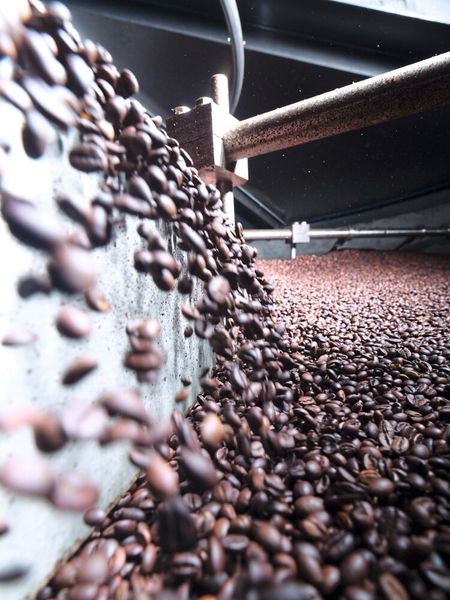 Bis zu 400 Tonnen Kaffeebohnen durchlaufen pro Tag die Produktion der digitalen Pilotfabrik. (Bild: Schwarz Produktion)