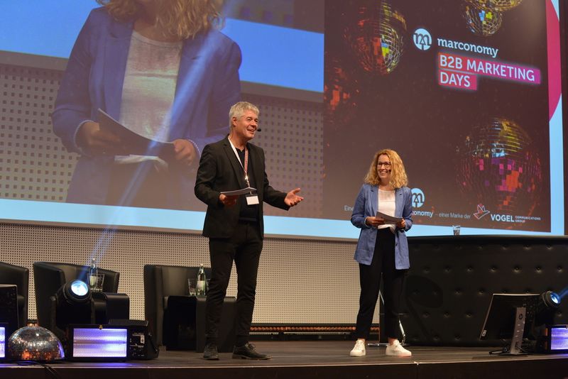 Impressionen von den B2B Marketing Days 2021. (marconomy © Johannes Untch)