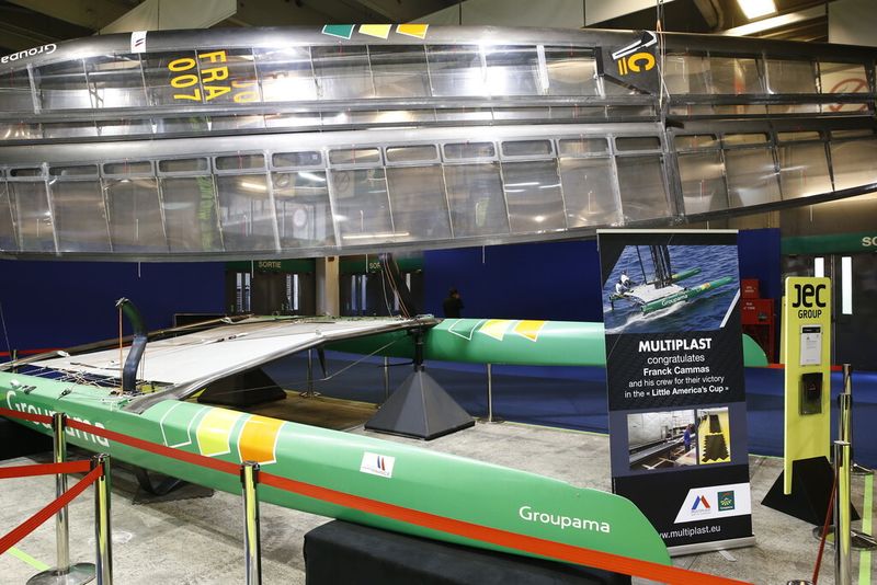 Impressionen von der JEC Europe 2014....Präsentationswucht und Informationsflut in Sachen Leichtbau-Know-how. (Bild: JEC Group)