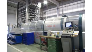 Mehr Möglichkeiten zur Blechbearbeitung bietet die neue GEA-Fertigungshalle.  (Bild: GEA)