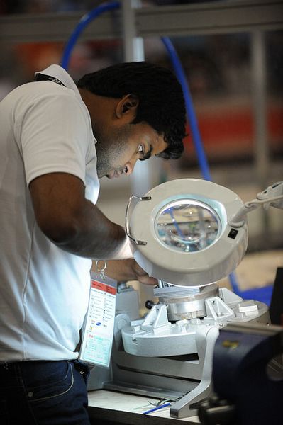 Impressionen von den World-Skills-Ausscheidungen in London 2011. (Bild: World-Skills)
