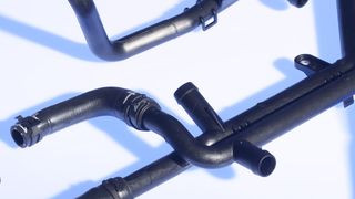 Komplexe Rohre aus Ultramid im WIT-Verfahren hergestellt  (Bild: BASF)