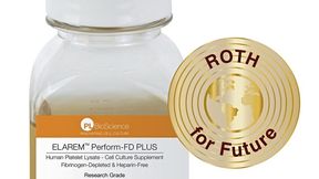 Humanes Blutplättchenlysat (HPL) des Herstellers PL Bioscience, in Deutschland vertrieben durch Carl Roth (Bild: PL Bioscience)