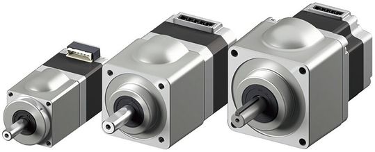 Schrittmotoren der PKP-Serie von Oriental Motor mit CS-Getriebe(Bild:  Oriental Motor (Europa))