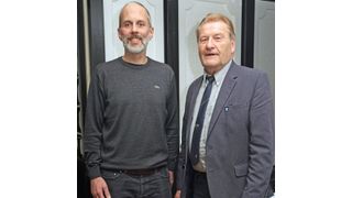 Blick in die Zukunft: Prof. Sven Strube (li.) und Gerhard Kunze, Obermeister der Kfz-Innung Salzgitter. (Bild: Zietz/»kfz-betrieb«)