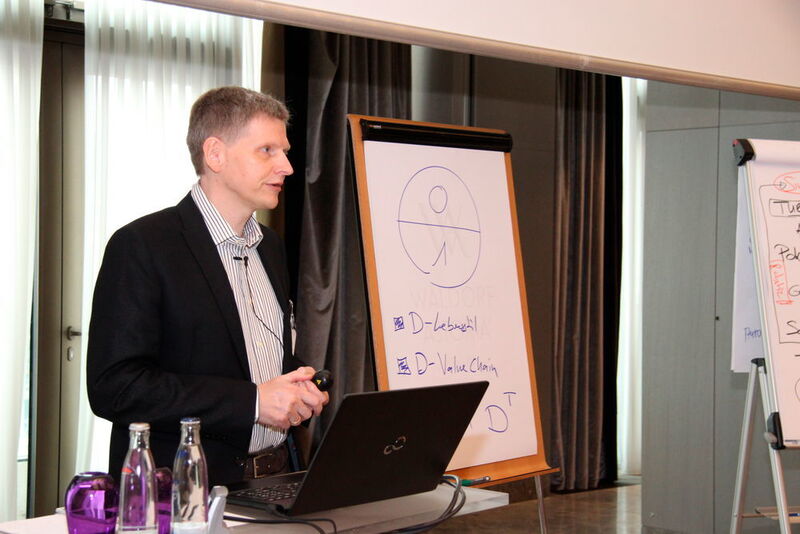 Frank Roebers (Vorstandsvorsitzender, Synaxon AG) warnte in seinem Kurzvortrag „Nur weil es langsam kommt, ist es noch lange nicht ungefährlich: Die 3. Welle des IT-Marktes baut sich gerade auf!“ (Vogel IT-Medien GmbH)