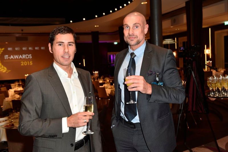 Markus Späth (Vogel IT-Medien) mit Udo Dittenhofer (Telekom Deutschland) (VIT)