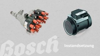 Neu im Programm von Bosch Classic sind der Tandemzündverteiler sowie der Hitzdraht-Luftmassenmesser. (Bild: Bosch)