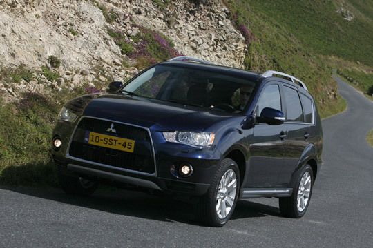 Zudem zeigt Mitsubishi die facegeliftete Version des Outlander. (Archiv: Vogel Business Media)