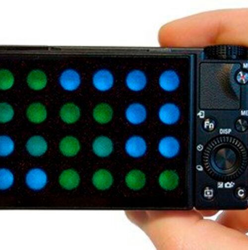 Proteins that glow bright blue or green, as pictured here, could make disease diagnosis quicker and easier. Proteins that glow bright blue or green, as pictured here, could make disease diagnosis quicker and easier.