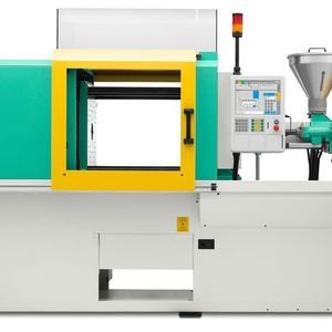 Auf solch einem hydraulischen Allrounder 470 S demonstriert Arburg auf der World PM2016, wie sich Smartphone-Gehäuse wirtschaftlich im Pulver-Spritzgießen (PIM) herstellen lassen.