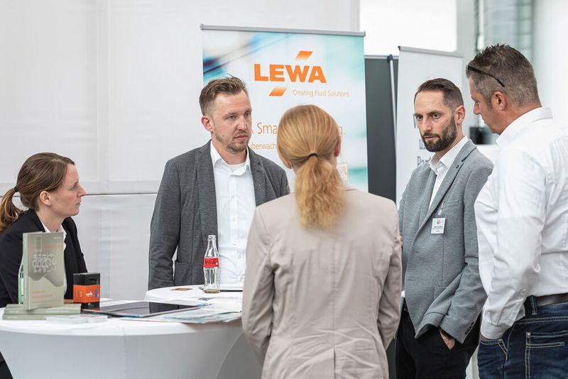 Der Stand von Lewa (Bild: Bausewein / PROCESS)