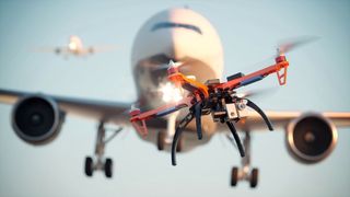 Airports and other critical infrastructure in Europe are to be better protected against drones. (Picture: ©assetseller - stock.adobe.com)