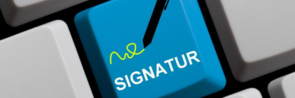 Irrtümer über elektronische Signaturen